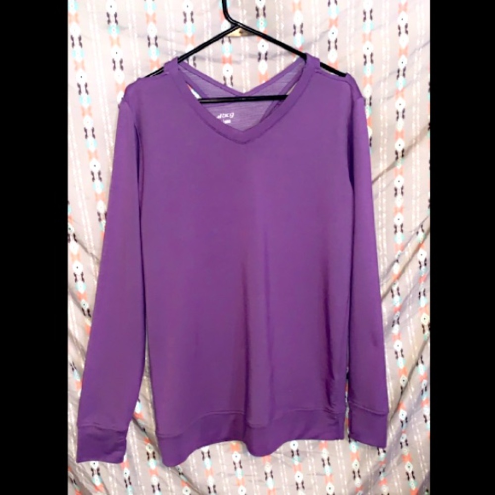 Purple active wear